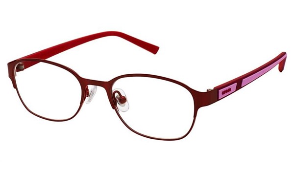 Crocs JR063 Kids Eyeglasses 15PH Red/Light Pink