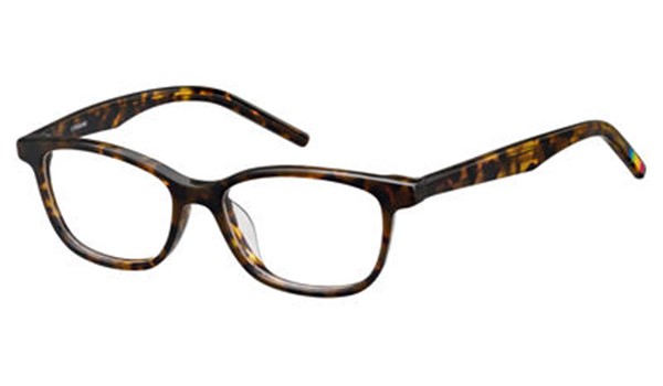 Polaroid Kids PLD D802 0VSY Brown Havana Kids Eyeglasses    