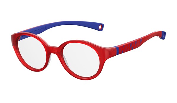 Kids By Safilo Sa0008 Eyeglasses Red Pattern 00PA