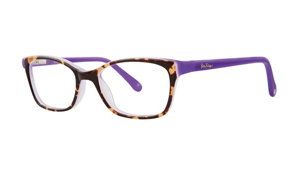 Lilly Pulitzer Emoni Girls Eyeglasses Tortoise/Grape