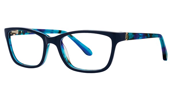 Lilly Pulitzer Tenley Girls Eyeglasses  Indigo/Tortoise