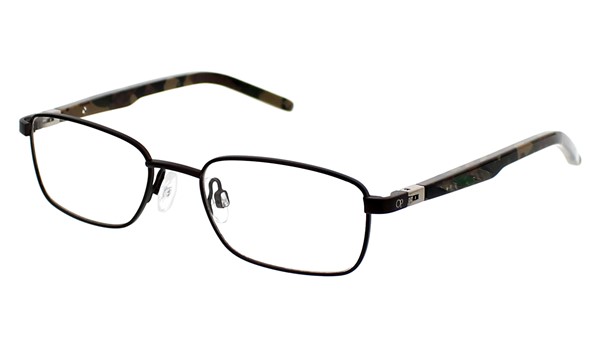 OP854 Kids Eyeglasses Black Matte  