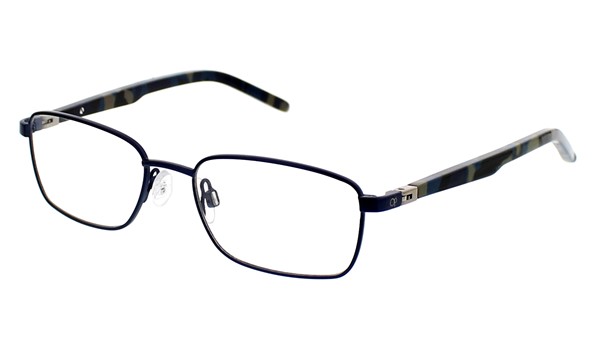 OP854 Kids Eyeglasses Navy Matte