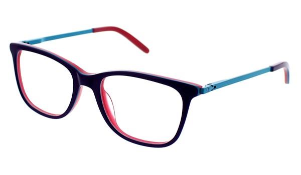 OP855 Kids Eyeglasses Purple Laminate