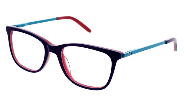 OP855 Kids Eyeglasses Purple Laminate 