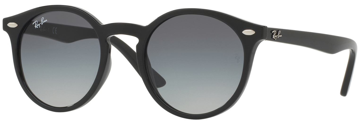 Ray Ban RJ9064S Kids Junior Sunglasses Black Grey Gradient RJ9064S Optiwow