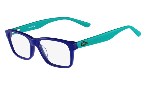 Lacoste L3612-424 Kids Eyeglasses Matte Blue