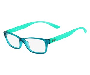 Lacoste L3803B-444 Kids Eyeglasses Aqua with Starphospho Temples 