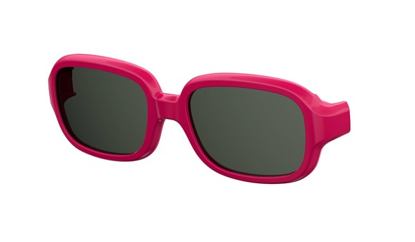 Kids By Safilo Sa0003 Eyeglasses Clip Only Polarized Fuchsia 0MU1