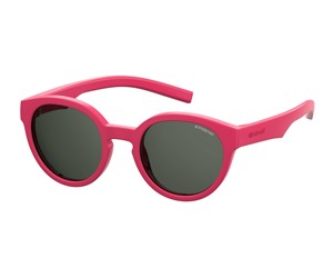 Polaroid Kids PLD-8019/S/SM Sunglasses Polarized Pink/Gray 035J-M9