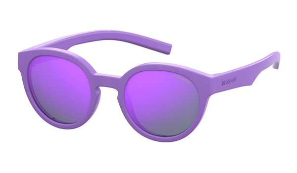 Polaroid Kids PLD-8019/S/SM Sunglasses Polarized 0B3V-MF Violet/Purple