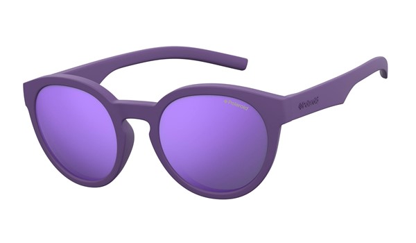 Polaroid Kids PLD-8019/S Sunglasses Polarized  02Q1-MF Violet/Purple