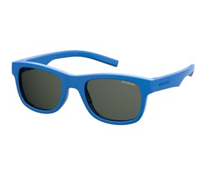 Polaroid Kids PLD-8020/S/SM Sunglasses Polarized 0PJP-M9 Blue/Grey 