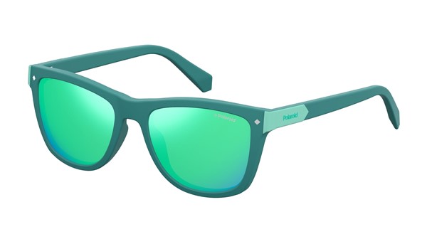 Polaroid Kids PLD-8025/S Sunglasses Polarized 01ED-5Z Green/Gray Multi Green