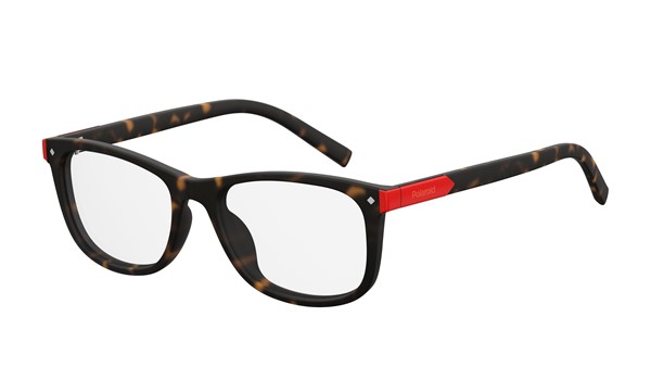 Polaroid Kids PLD D811 0086 Dark Havana Kids Eyeglasses        