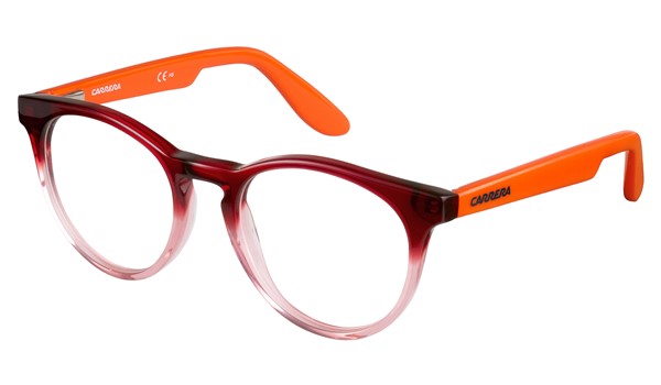 Carrera Kids Eyeglasses Carrerino 58 0W9H Red Orange