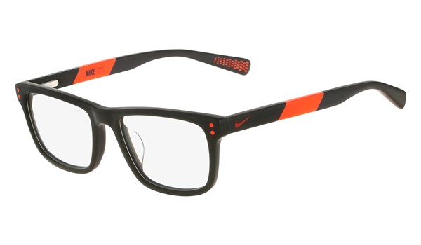 Nike 5536-311 Kids Eyeglasses Cargo Khaki/Total Orange
