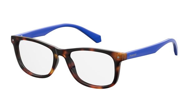 Polaroid Kids Glasses PLD D813 0IPR Havana Blue