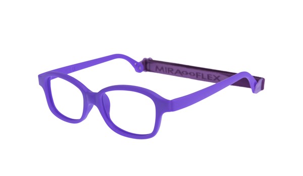 Miraflex Mike 1-S  Children's Eyeglasses Neon Purple 42/17