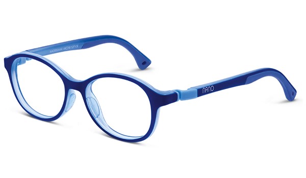 Nano Sprite Children's Glasses Matte Navy/Light Blue