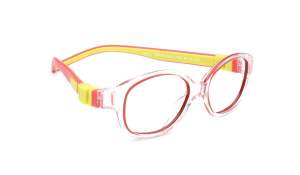 Maxima Eyewear MX3044-3  Kids Glasses Red 43-14 (4-6 Years)