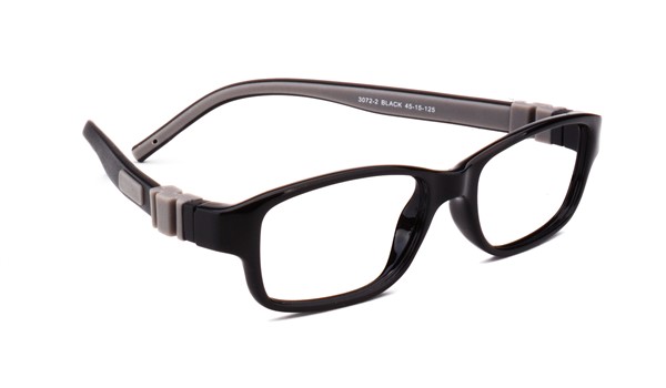 Maxima Eyewear MX3072-2 Kids Glasses Black 45-15 (4-8 years)