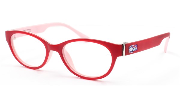 Rec Specs Liberty Sport  Z8-Y60 Kids Indesctructible Eyeglasses Satin Red/Satin Pink #760