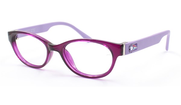 Rec Specs Liberty Sport Z8-Y60 Kids Indesctructible Eyeglasses Translucent Purple/Satin Purple #658