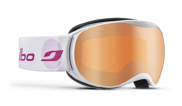 Julbo J73812116 Atmo Kids Prescription Ski Masks White/Pink/Flash Silver 4-8 Years