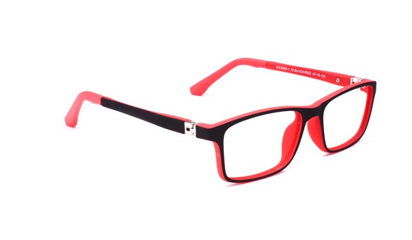 Maxima Eyewear MX3068-1 Kids Glasses Black/Red 47-15 (6-8 Years)