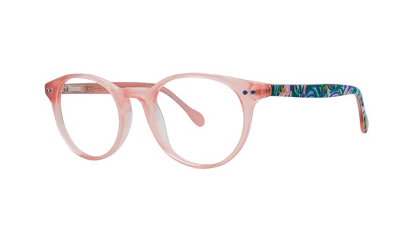Lilly Pulitzer Carlton Mini Girls Eyeglasses Pink