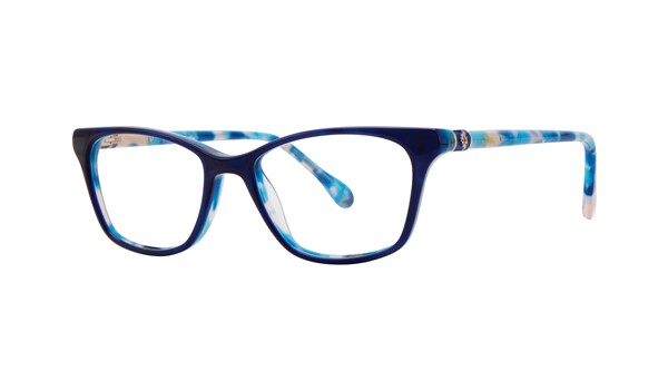 Lilly Pulitzer Essie Girls Eyeglasses Navy