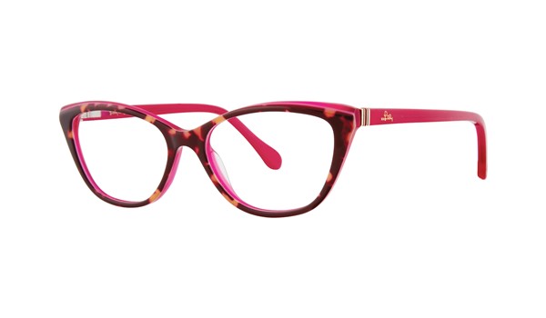 Lilly Pulitzer Nori Girls Eyeglasses Pink Tortoise
