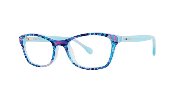 Lilly Pulitzer Tobyn Girls Eyeglasses Aqua