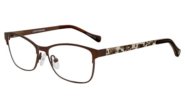 Lucky Brand Children's Eyeglasses D713 Brown