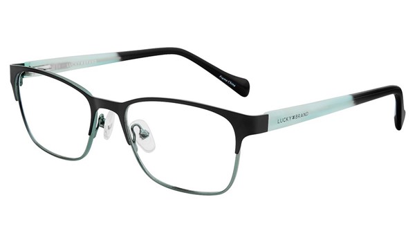 Lucky Brand Children's Eyeglasses D715 Black