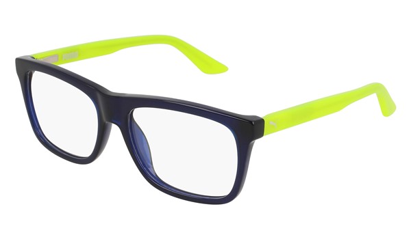 Puma Junior Kids Eyeglasses PJ0008O-006 Blue/Green