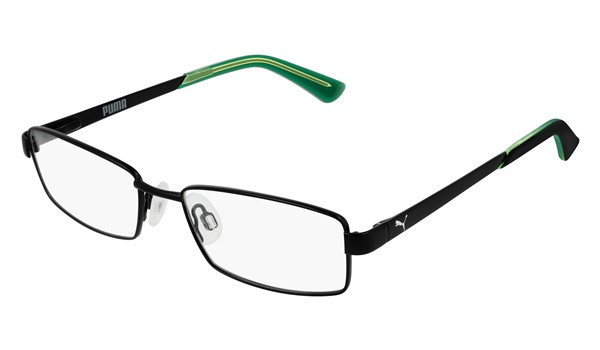 Puma Junior Kids Eyeglasses PJ0012O-006 Black/Black