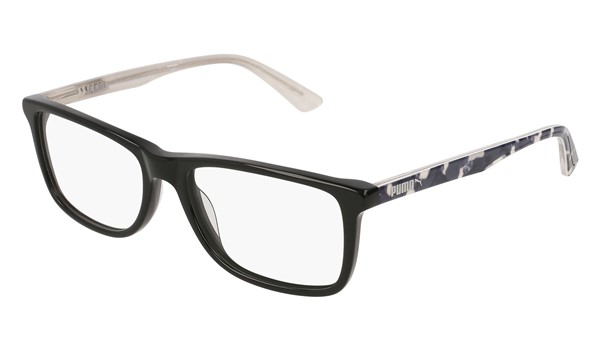 Puma Junior Kids Eyeglasses PJ0020O-001 Black