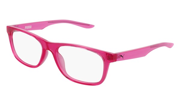 Puma Junior Kids Eyeglasses PJ0030O-002 Red/Pink