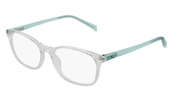 Puma Junior Kids Eyeglasses PJ0031O-004 Crystal/Green