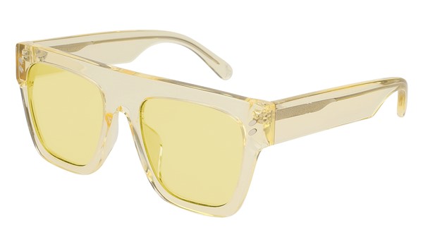 Stella McCartney Kids Sunglasses SK0040S-002 Crystal Yellow/Yellow Lenses