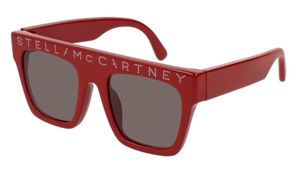 Stella McCartney Kids Sunglasses SK0048S-003 Red/Brown Lenses