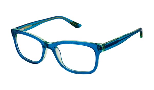 gx by Gwen Stefani Juniors GX807 Kids Glasses Teal Glitter TEA