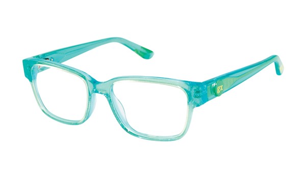 gx by Gwen Stefani Juniors GX809 Kids Glasses Green Glitter GRN