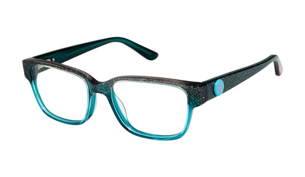 gx by Gwen Stefani Juniors GX809 Kids Glasses Teal Glitter TEA