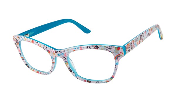 gx by Gwen Stefani Juniors GX811 Kids Glasses Multi Emoji Print MUL