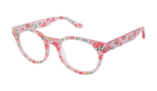 gx by Gwen Stefani Juniors GX817 Kids Glasses Pink Floral Print PNK
