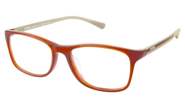 Crocs JR078 Kids Eyeglasses 40BN Brown/Brown