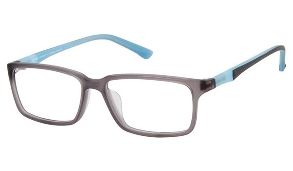 Crocs JR081 Kids Eyeglasses 80BE Grey/Blue